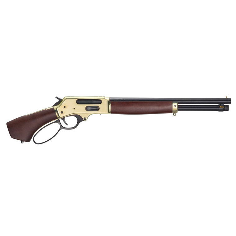 Henry Axe .410 Bore Lever Action Brass Shotgun Brass/Blued Finish