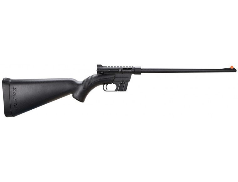 Henry H002B U.S. Survival AR-7 22 LR Caliber with 8+1 Capacity, 16.13" Barrel, Black Metal Finish & Black Stock Right Hand Full Size