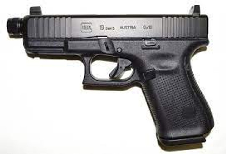 Glock 19 Gen 5 FS Pistol 15 RD 9mm Threaded Barrel