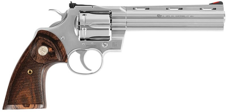 COLT FIREARMS PYTHON STAINLESS .357 MAG / .38 SPL 6" BARREL 6-ROUND