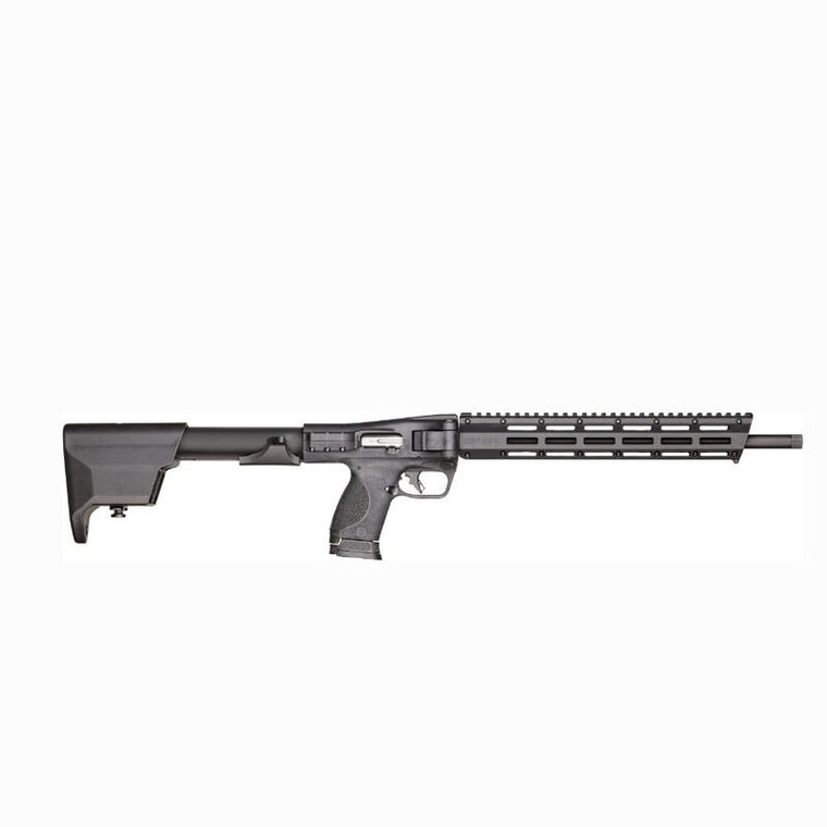 S&W M&P FPC Folding Pistol Carbine 9mm Luger Semi Auto Rifle 16" Threaded Barrel 23 Rounds Black