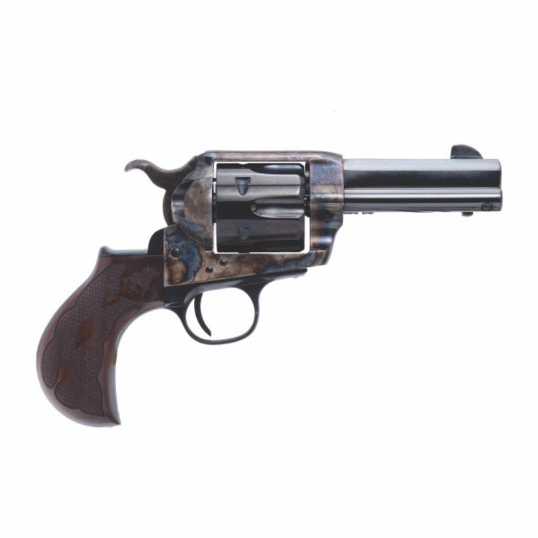 Cimarron EL MALO 2 .45 LC Single Action Revolver 3.5" Octagon Barrel 6 Rounds Walnut Thunderball Grip