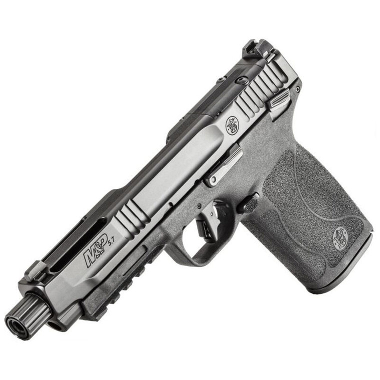 S&W M&P 5.7 5.7x28mm Semi Auto Pistol 5" Barrel 22 Rounds Optic Cut Manual Thumb Safety Black