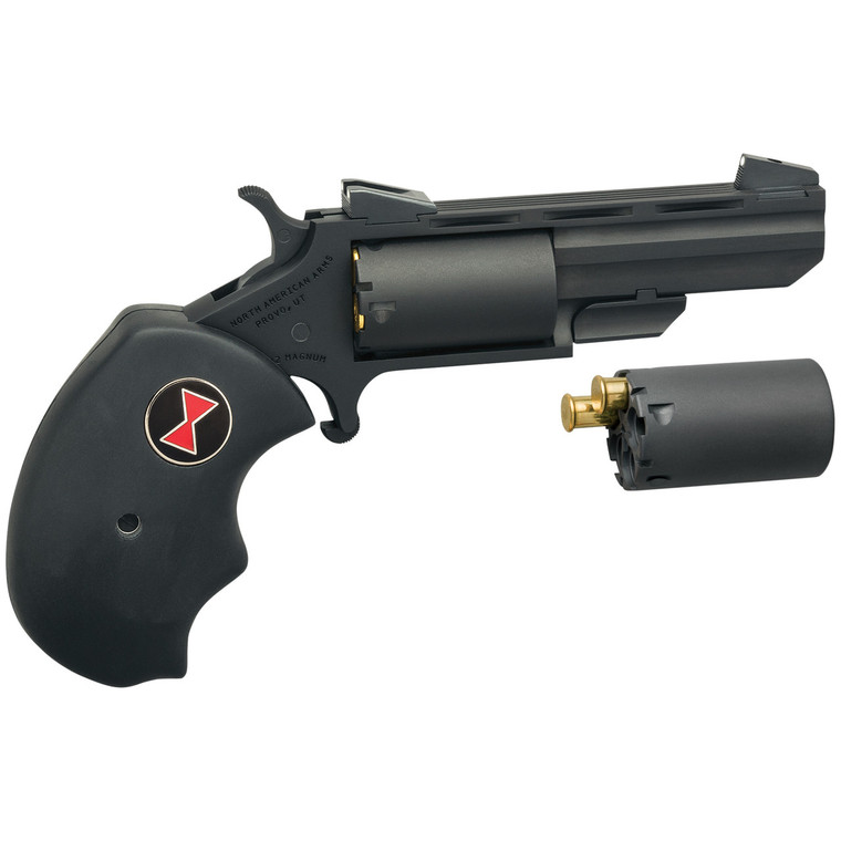 NAA Black Widow .22 WMR/.22 LR Revolver Black Cerakote