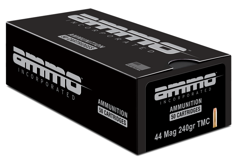 AMMO INC SIGNATURE BRASS .44 MAG 240-GRAIN 50-ROUNDS TMC