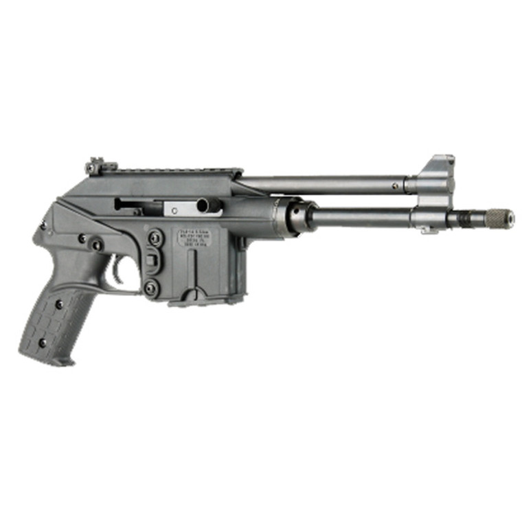 Kel-Tec PLR-16 Tactical Style Semi Auto Pistol .223 Rem/5.56 NATO 9.2" Barrel 10 Rounds Polymer Black Finish PLR16BLK