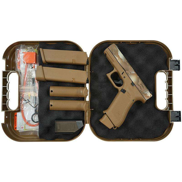 GLOCK G19X GNS COMPACT 9MM 17RD BROWN MULTICAM