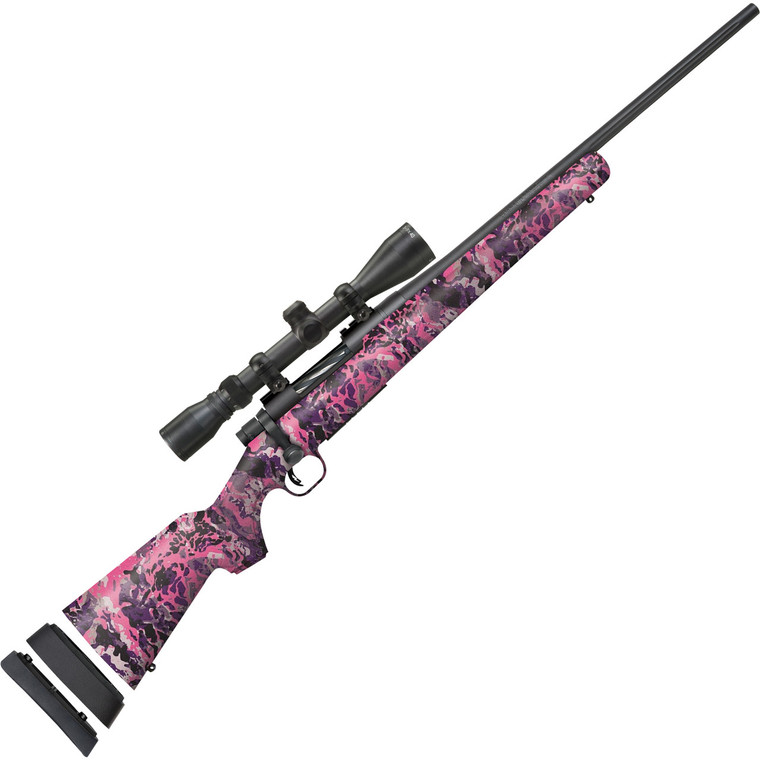 Mossberg Patriot Youth Super Bantam Scoped Combo 6.5 Creedmoor Bolt Action Rifle with Scope Muddy Girl Wild Finish
