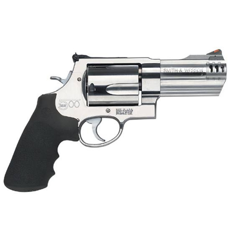 S&W 500 Revolver .500 S&W Magnum 4" Barrel 5 Rounds Synthetic Grip Satin Finish 163504
