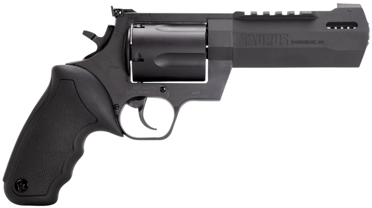 Taurus 2460051RH Raging Hunter  460 S&W Mag 5rd 5.12" Matte Black Barrel Matte Black Oxide Steel Cylinder & Frame Black Rubber with Integrated Cushion Insert Grip                                      