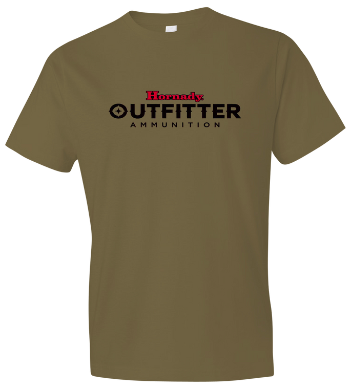 Hornady Gear 31366 Big Buck  Coyote Brown, Cotton Short Sleeve, Semi-Fitted, 3XL                                                                                                                        