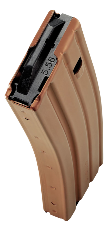 DuraMag 2023007175CPD AR-15 Duramag Speed 20rd 300 Blackout/223 Cal/5.56mm Bronze Aluminum                                                                                                              