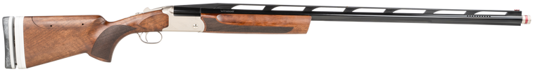 TriStar 35411 TT-15A Mono Trap 12 Gauge 1rd 2.75" 34" with Adjustable Rib Barrel Silver Rec Walnut Fixed with Adjustable Comb Stock Right Hand (Full Size) Includes 3 Extended MobilChoke               