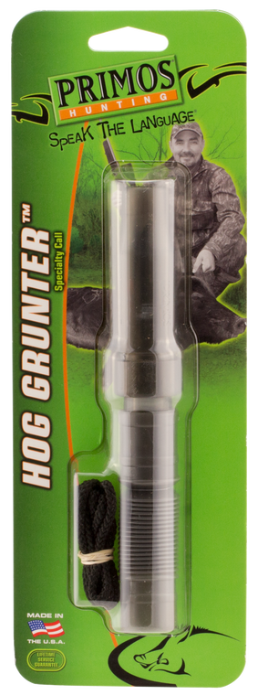 Primos PS320 Grunter  Grunter Call Hog Sounds Attracts Hog Gray Plastic                                                                                                                                 