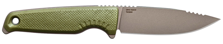 S.O.G SOG17790357 Altair FX 3.40" Fixed Plain Satin TiNi Cryo CPM 154 SS Blade/ Field Green GRN Handle                                                                                                  