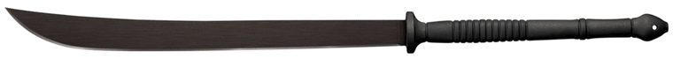 Cold Steel CS97THAMS Thai  22" Black Matte Baked-On Anti Rust 1055 Carbon Steel Blade/ Flat, Oval Black w/Steel Guards Polypropylene Handle 36.50" Long Includes Sheath                                 
