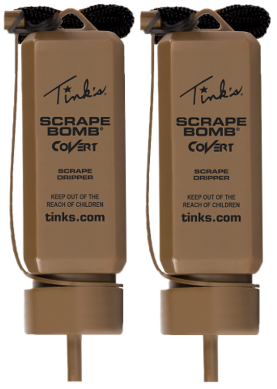 Tinks W5104 Covert Scrape Bomb 2 oz Dripper 2 Drippers                                                                                                                                                  
