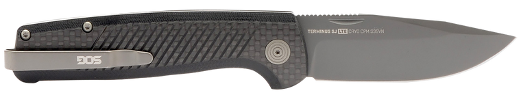 S.O.G SOGTM1006BX Terminus SJ LTE 2.90" Folding Plain Black TiNi S35VN SS Blade, Graphite Textured G10 Handle                                                                                            S.O.G SOGTM1006BX Terminus SJ LTE 2.90" Folding Plain Black TiNi S35VN SS Blade, Graphite Textured G10 Handle