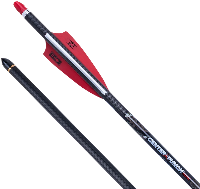 Tenpoint HEA7706 CenterPunch HPX  Carbon 20" Alpha Nock .001 Straightness Red                                                                                                                           