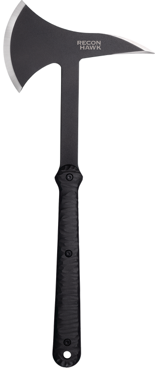 Cold Steel CS80TPA3 Demko Hawk  Tomahawk 65Mn Carbon Steel Blade Black Heavy Duty Nylon Handle 17.50"                                                                                                   