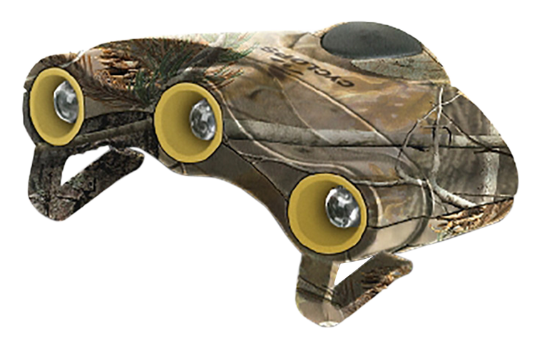 Cyclops CYCHC1WNXT Orion Tilt Hat Clip Light 30 Lumens Green/White LED Bulb NXT Camo Clip-On                                                                                                            