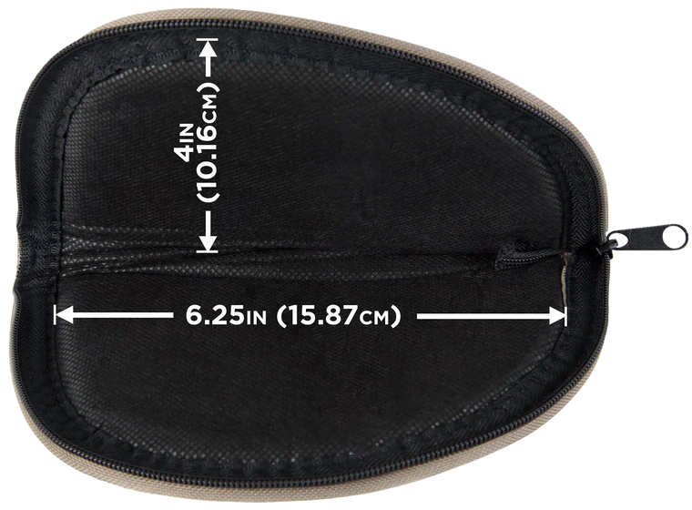 Allen 728 Pistol Case  8" Long Green Earth Tone Holds Handgun Endura                                                                                                                                    
