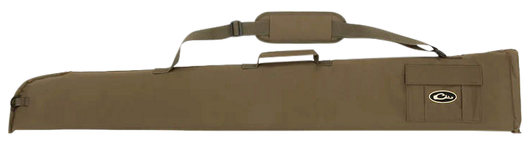 Drake Waterfowl DW3110GTB Side-Opening Shotgun Case Exterior Choke Tube Pocket, Carry Handles/Adj. Strap, Hanging D-Ring                                                                                