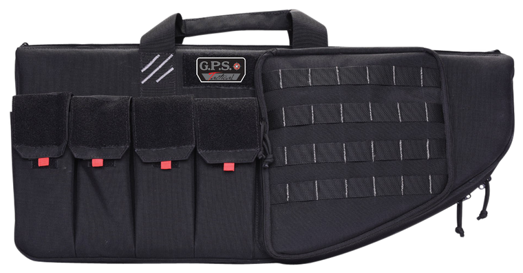 GPS Bags T30ARB Tactical AR Case 30" Black 1000D Nylon with Mag & Storage Pockets, Lockable Zippers, External Handgun Pocket & DuPont Teflon Coating                                                    