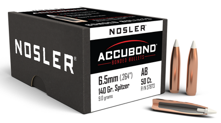 Nosler 6.5 Creedmoor 140gr ACCUBOND – 50rd