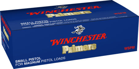 Winchester Small Pistol Magnum Primers Box of 1000 (10 Sleeves of 100)