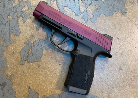 SIG SAUER P365-380 CERAKOTE WILD CHERRY SLIDE - BuckSnort Outfitters