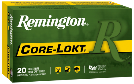 Remington .350 Legend 180gr CORE-LOKT Brass – 20rd