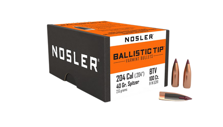 Nosler .204 Ruger 40gr – 100rd