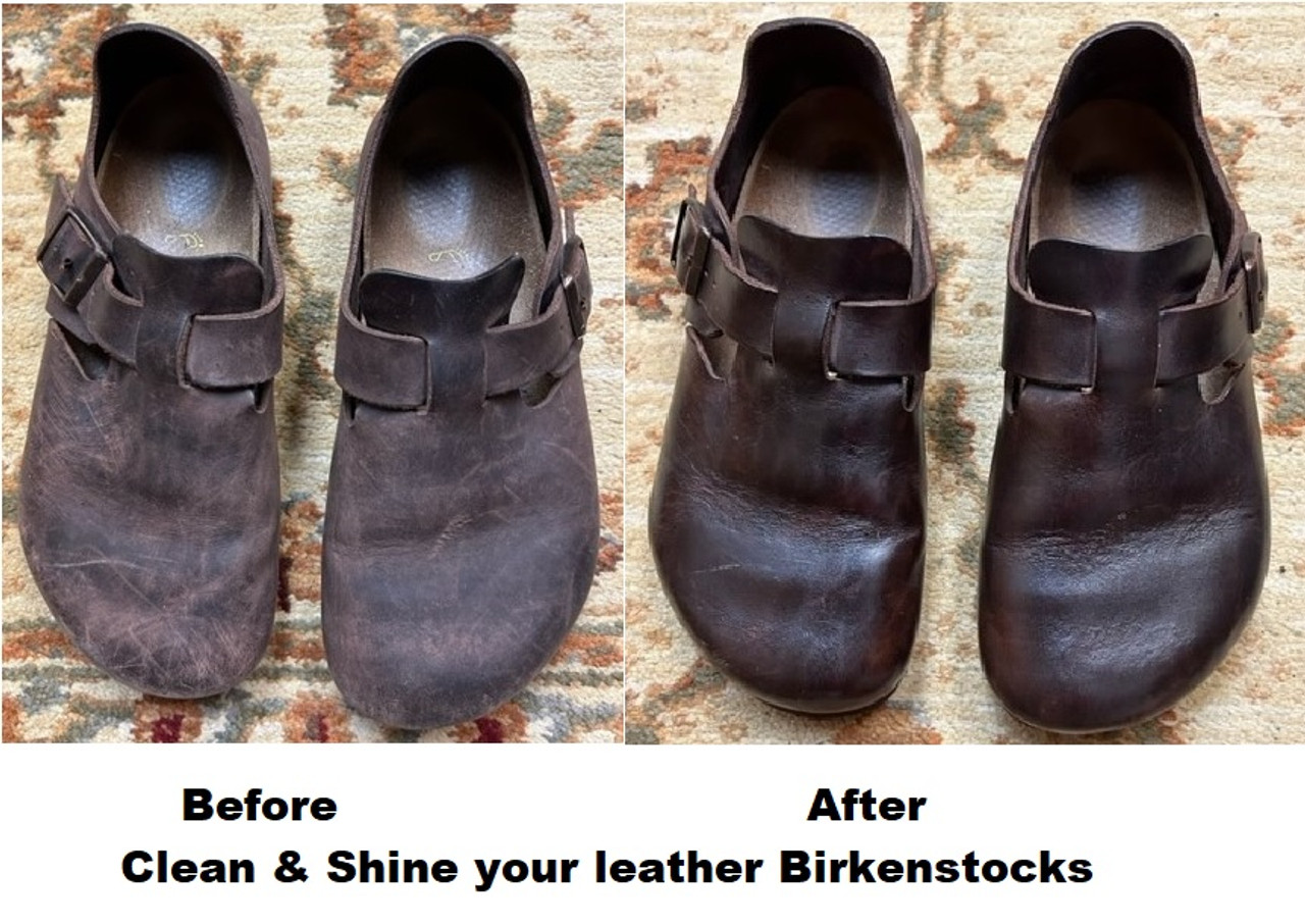 Clean Shine for Leather Birkenstocks