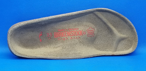 Birkenstock High Arch Footbed recrafts include new high arch footbeds and Birkenstock soles.