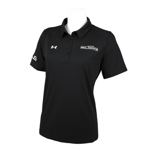 Women's Black Under Armour Polo