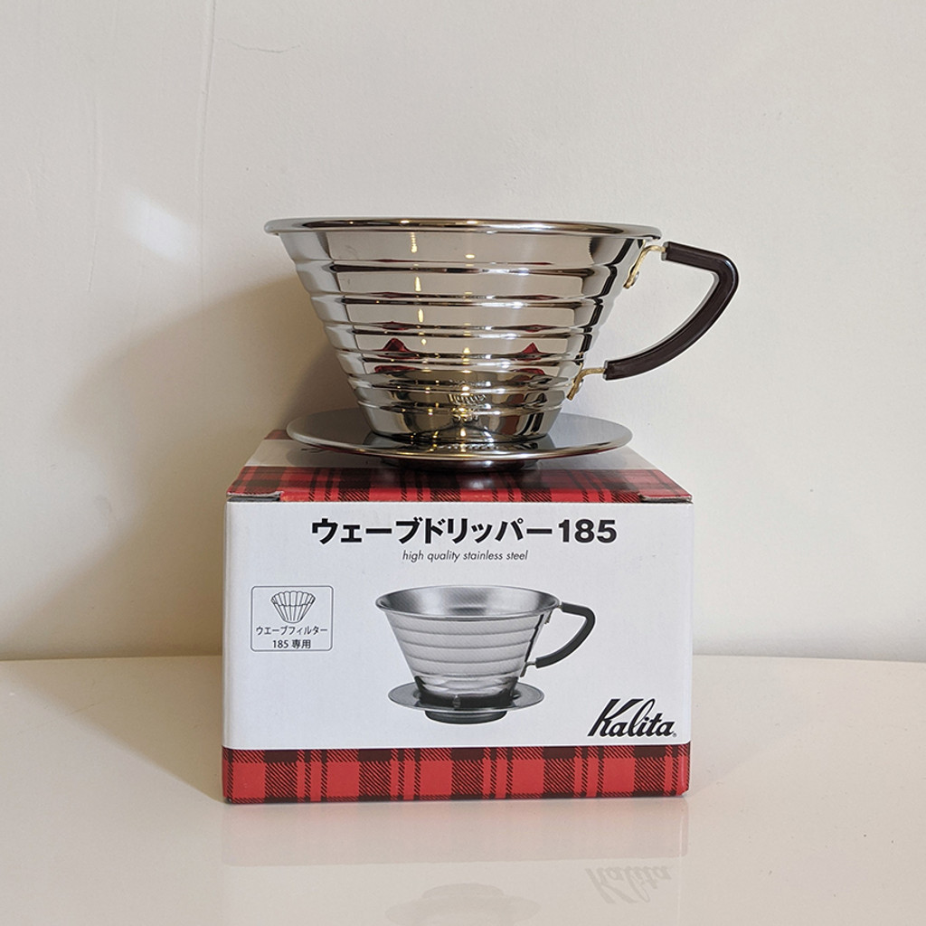 Kalita Wave Stainless Steel Dripper 185