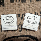 upcycled coffee soap two bars