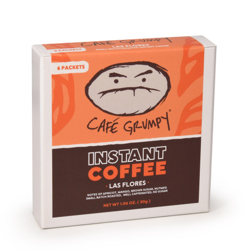 Café Grumpy Las Flores instant coffee box