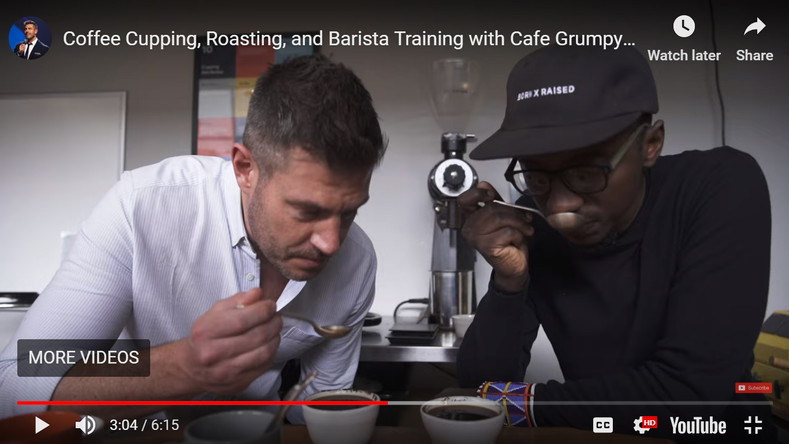 Coffee Cupping, Roasting, and Barista Training with Cafe Grumpy 