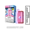 Pink and Blue Geek Bar Pulse X2 Disposable Vape with Package Box