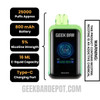 Miami Mint Geek Bar Skyview Disposable Vape Specifications