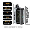 Miami Mint Geek Bar Pulse X Disposable Vape Specifications
