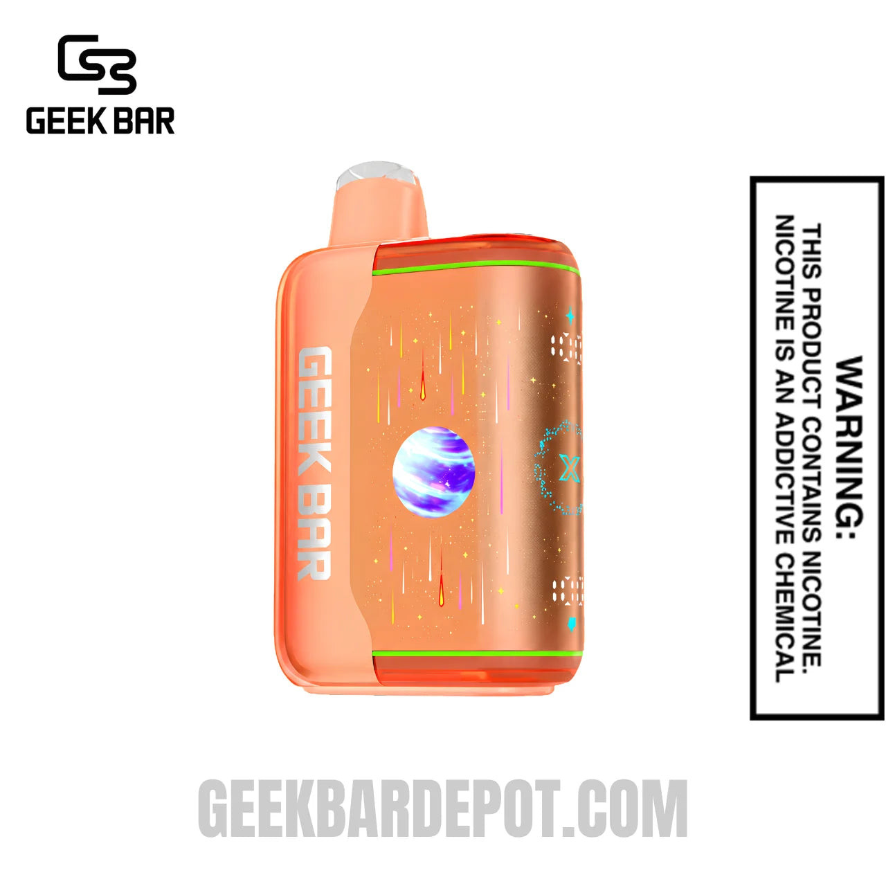 Orange Fcuking Fab Geek Bar Pulse X2 Disposable Vape