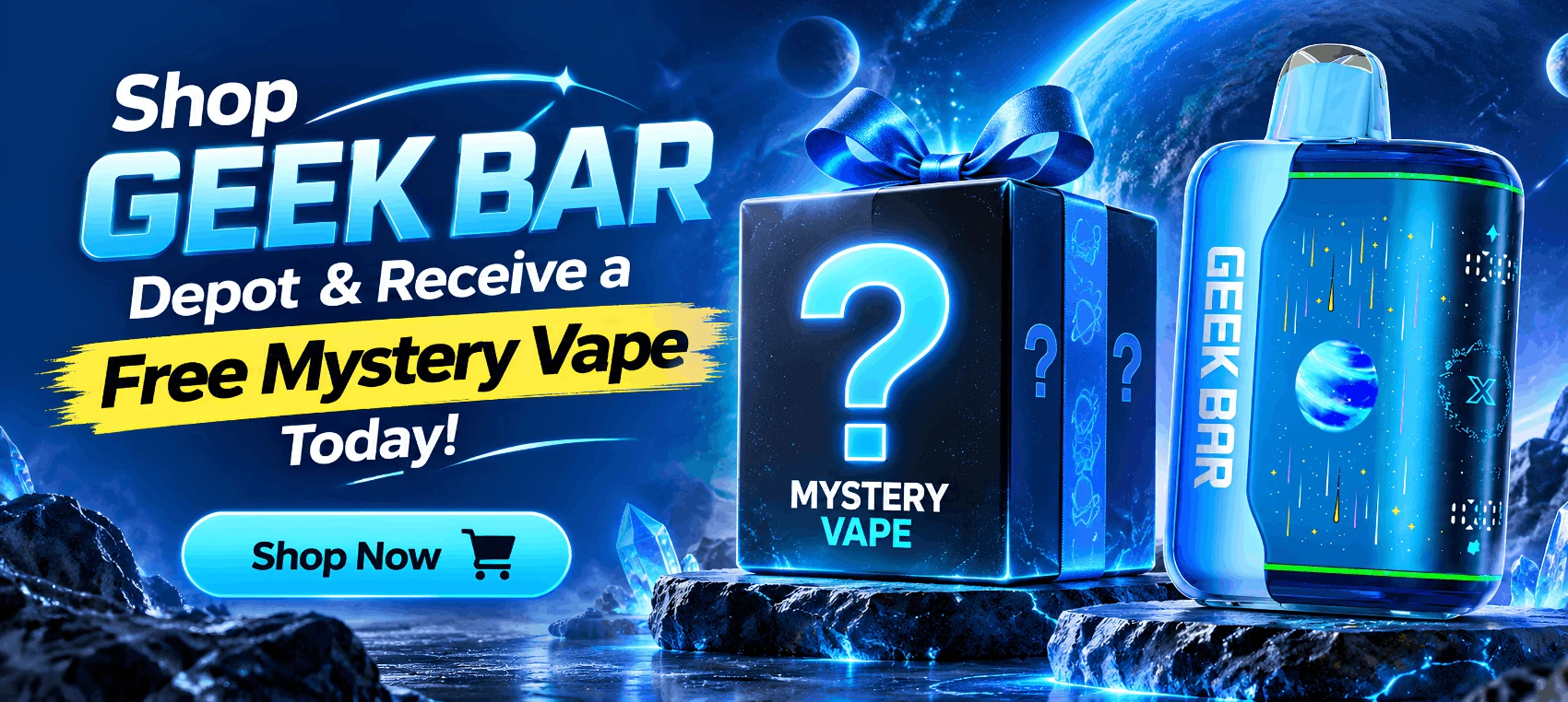Free Mystery Vape On Every Purchase