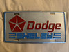 Shelby Dodge License Plate (Authorized)