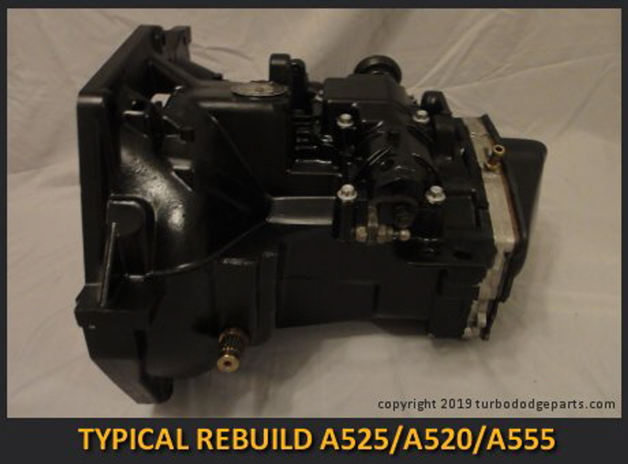 A525 A520 A555 TRANSMISSION REBUILD SERVICE