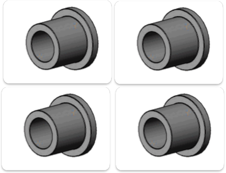 4 L-body Shift Lever Bushings (Bronze/Oil)