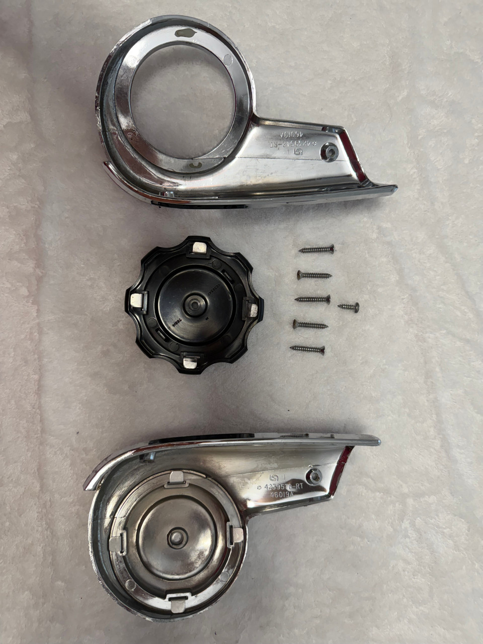 Shelby Charger Front Seat Hinge Covers (Right)