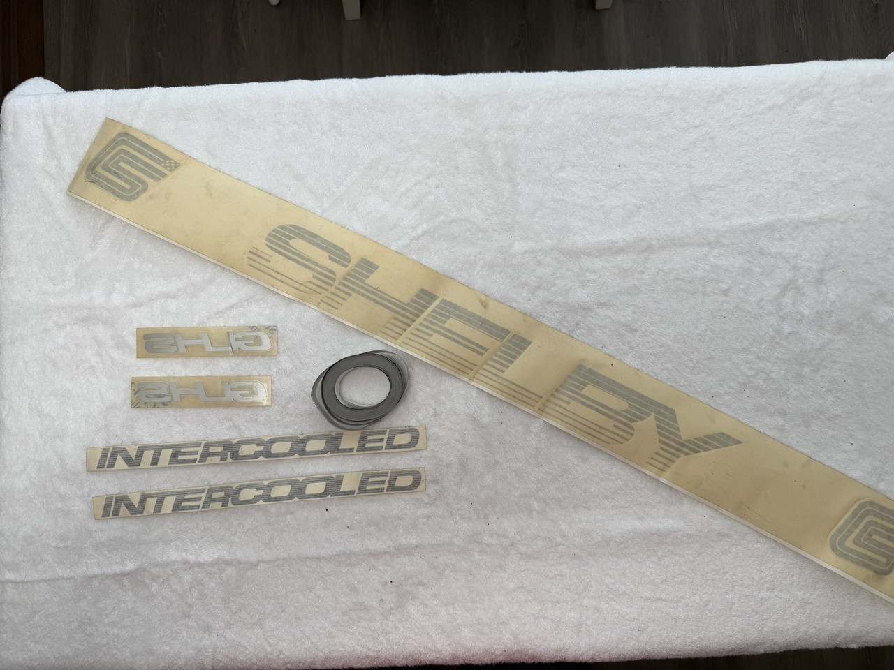 1987 GLHS Shelby Charger Sticker Set